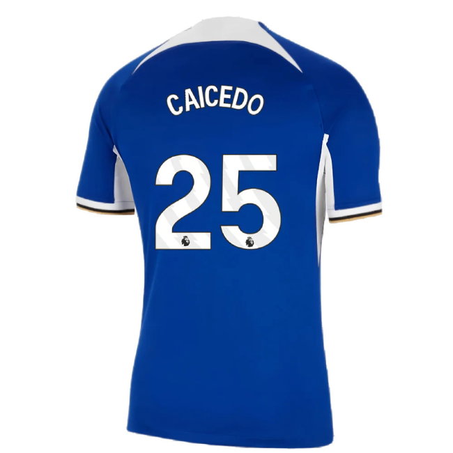 2023-2024 Chelsea Home Shirt (Caicedo 25)-SoccerKits Hub | Buy Soccer Jerseys Online
